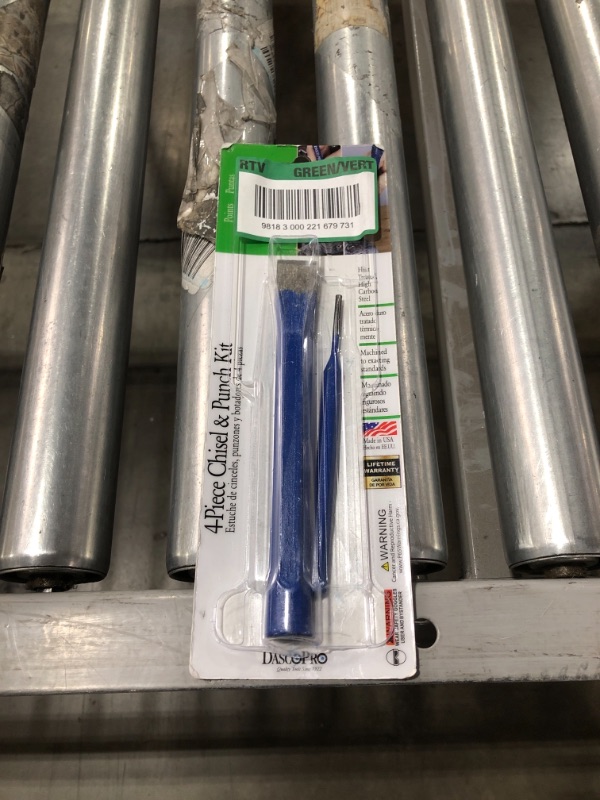 Photo 1 of 2-Piece Punch and Chisel Kit
