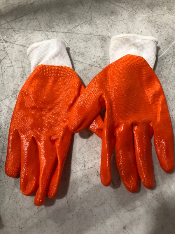 Photo 2 of Various Work Gloves, Lot of 3 Pair. Sizes Large & X-Large.