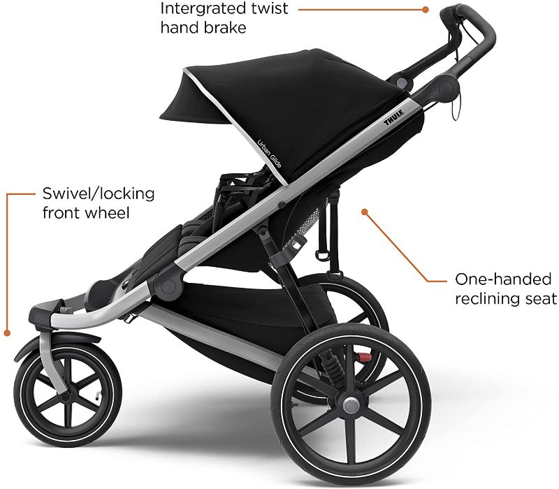 Photo 2 of Thule Urban Glide 2 Jogging Stroller. Prior Use.
