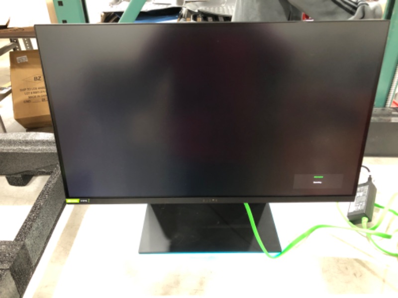 Photo 3 of Razer Raptor 27" Gaming Monitor: WQHD (2560x1440) - IPS-Grade - 165Hz - 1ms Response - HDR 400 - NVIDIA G-Sync Compatible & AMD FreeSync - Solid Aluminum Base - Razer Chroma RGB
PRIOR USE.