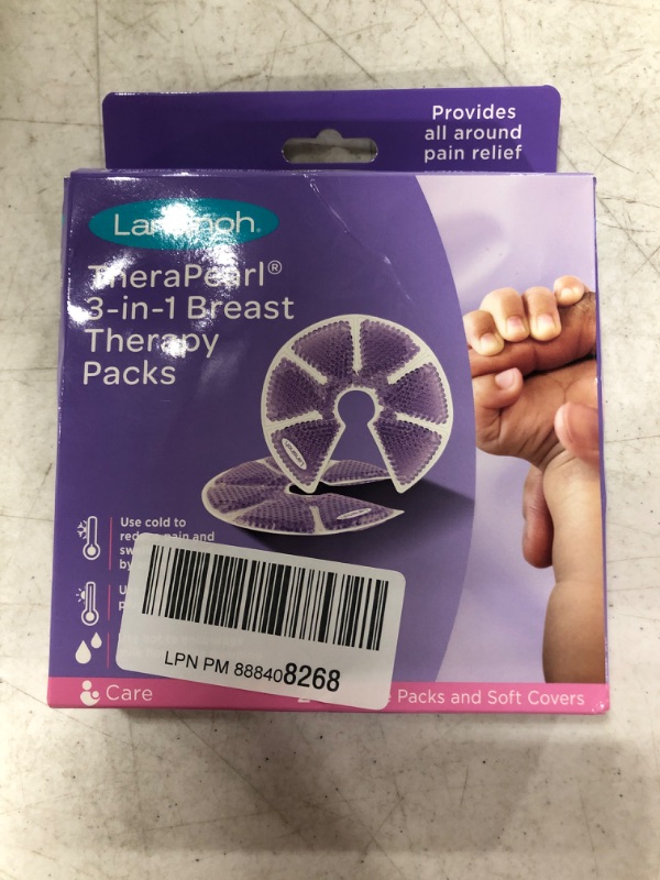 Photo 2 of Lansinoh TheraPearl Breast Therapy Pack, Breastfeeding Essentials, 2 Pack
