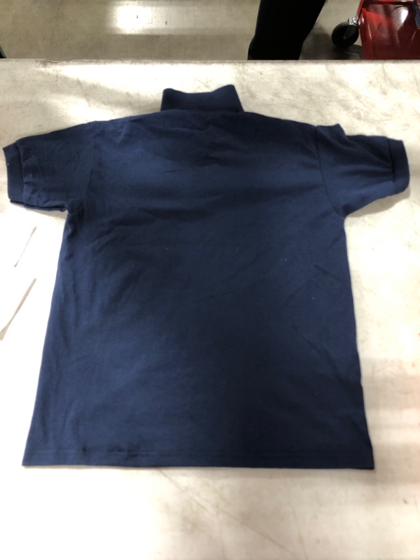 Photo 2 of Gerber unisex-baby Toddler Solid Short Sleeve T-shirts Jersey 160 Gsm, Quantity of 2 & Hanes Comfort Blend Navy Blue T-Shirt Size Youth M/M. Lot of 2 Items.
