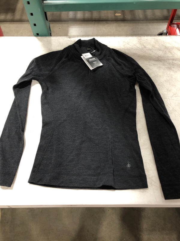 Photo 3 of Smartwool Women’s Base Layer Top - Merino 250 Wool Active 1/4 Zip Outerwear
Size Small. 