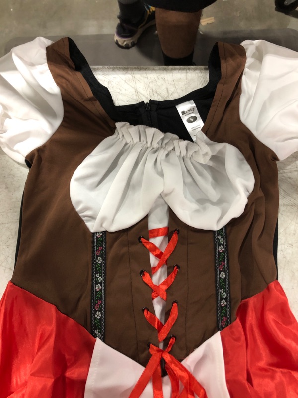 Photo 4 of Smiffy's Women's Bavarian Wench Costume. Size Small. Prior Use.
