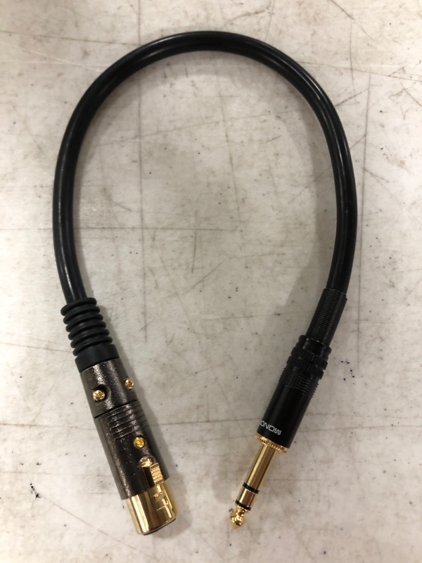 Photo 1 of Monoprice Audio Cable 10016. PRIOR USE.