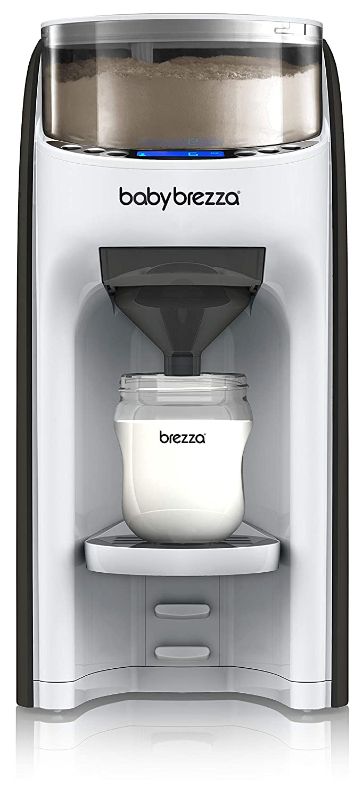 Photo 1 of New and Improved Baby Brezza Formula Pro Advanced Formula Dispenser Machine - Automatically Mix a Warm Formula Bottle Instantly - Easily Make Bottle with Automatic Powder Blending
POWERS ON. PRIOR USE.