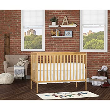 Photo 1 of Dream On Me Synergy 5-in-1 Convertible Crib in Natural, Greenguard Gold Certified

