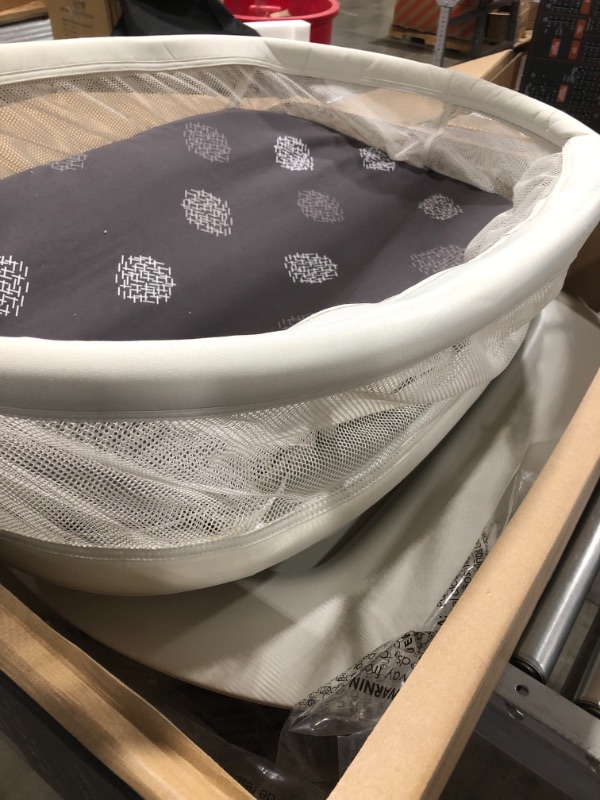 Photo 3 of 4moms mamaRoo Sleep Bassinet, Bluetooth Baby Bassinets and Furniture with 5 Unique Motions, 4 Built-in White Noise Options, Birch
