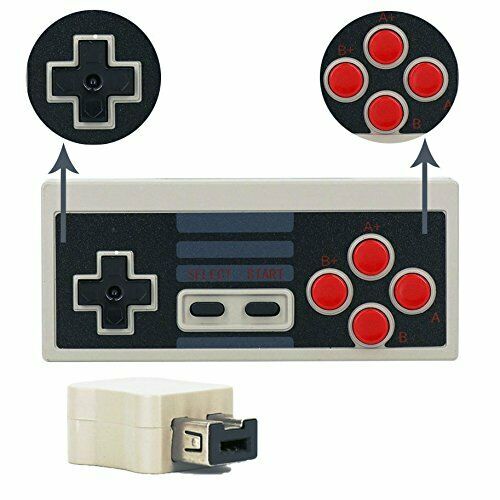 Photo 1 of Wireless Turbo Controller for NES Classic Edition Perfectmall Video Game 2 pack