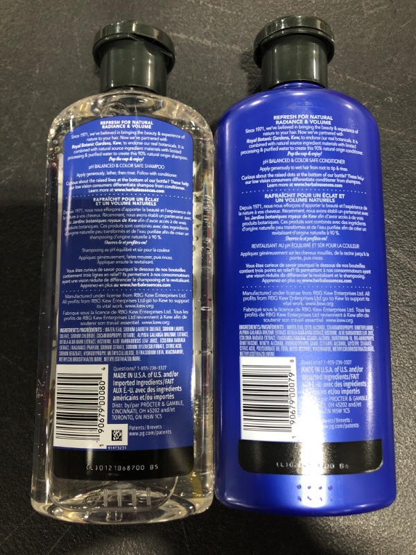 Photo 2 of Herbal Essences Bio Refresh Blue Ginger & Micellar Water 2-Pack, 13.5 Fl Oz.
