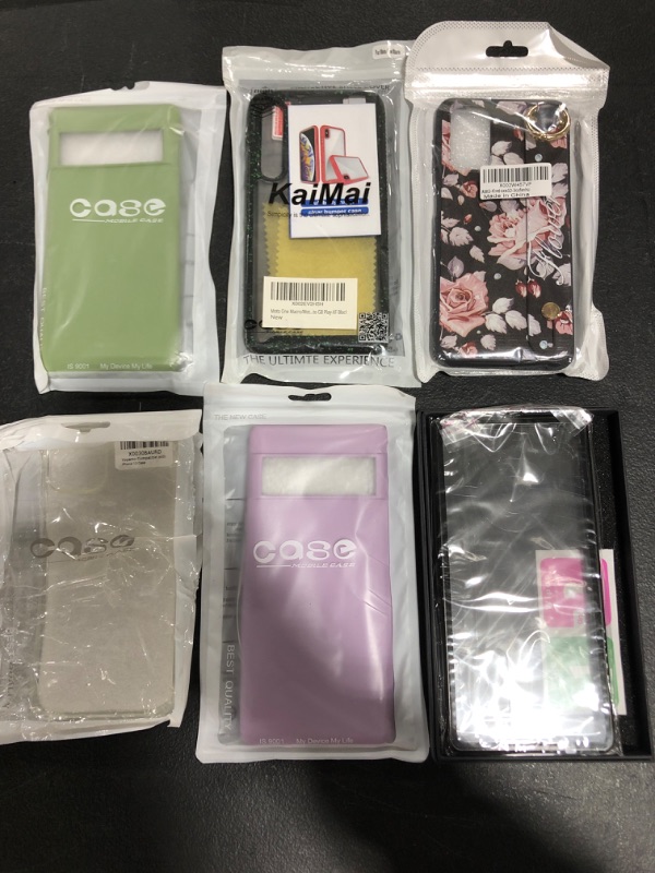 Photo 1 of VARIOUS SMARTPHONE CASES, LOT OF 6 ITEMS.