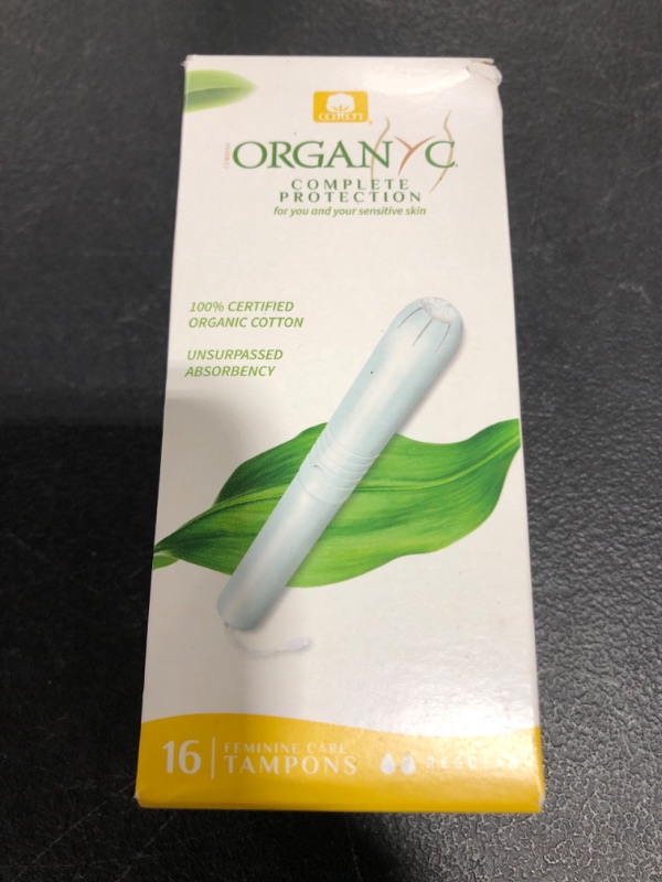 Photo 2 of ORGANYC Tampon Regulator Applicator, 16 CT
