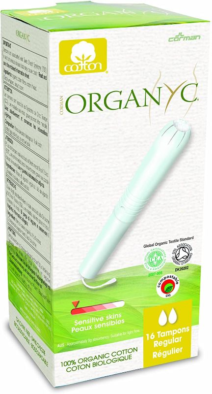 Photo 1 of ORGANYC Tampon Regulator Applicator, 16 CT
