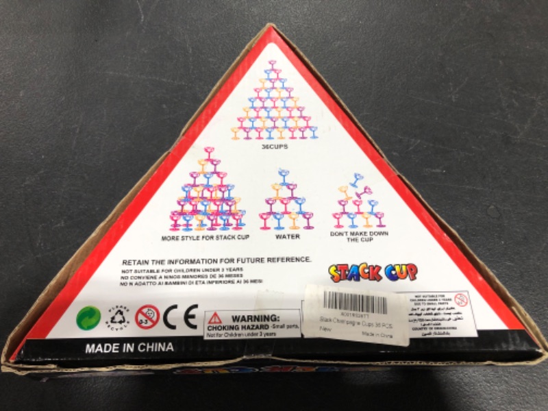 Photo 1 of STACK CUP GAME, 36 PIUECES. 