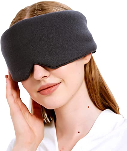 Photo 1 of Skin-Friendly Material Eye Mask Suitable for Home/Travel/Work Good Elasticity and Wrinkle Resistance Comfortable and Breathable Unisex Sleep Mask
