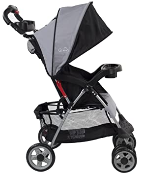 Photo 2 of Kolcraft - Cloud Plus Lightweight Easy Fold Compact Travel Baby Stroller - Slate Grey
OPEN BOX.