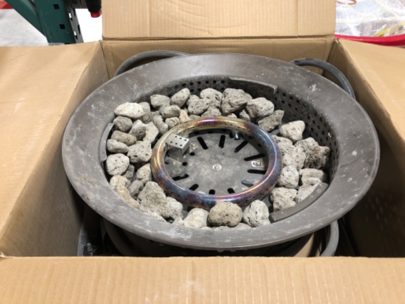 Photo 3 of BOND COMPANY 68878 Portable Gas Fire Bowl. PRIOR ASSEMBLY & USE.
