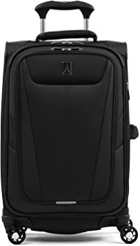 Photo 1 of Travelpro Maxlite 5 Softside Expandable Spinner Wheel Luggage, Black, Carry-On 21-Inch
