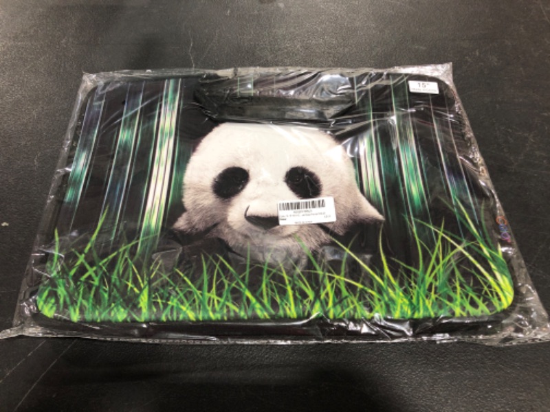 Photo 1 of ICOLOR 15 INCH LAPTOP CASE, PANDA BEAR.