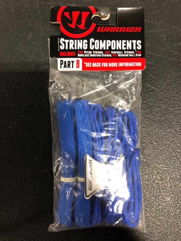 Photo 2 of Warrior Lacrosse Part B String Components Blue (2) & Brine Women's Lacrosse Two Pack King End Cap

LOT OF 3 ITEMS.