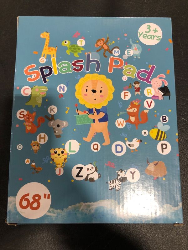 Photo 1 of SPLASH PAD WATER TOY FOR KIDS, 68 INCH