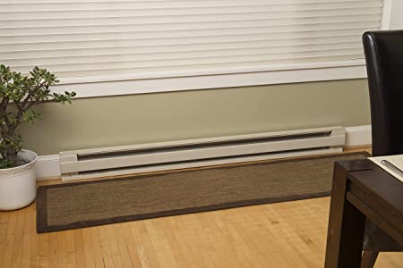 Photo 2 of Cadet F Series 72 Inch Electric Baseboard Heater (Model: 6F1500A, Part: 06511), 240/208 Volt, 1500/1125 Watt, Almond
