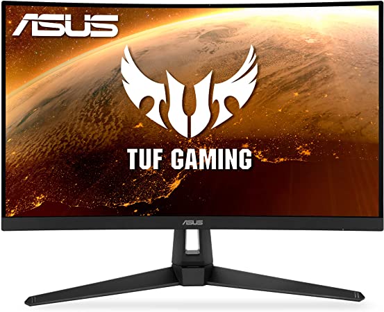 Photo 1 of ASUS TUF Gaming 27" 1440P HDR Curved Monitor (VG27WQ1B) - QHD (2560 x 1440), 165Hz (Supports 144Hz), 1ms, Extreme Low Motion Blur, Speaker, FreeSync Premium, VESA Mountable, DisplayPort, HDMI , BLACK
BRAND NEW IN BOX.