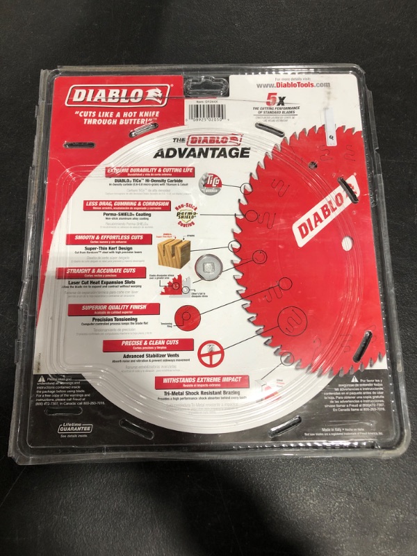 Photo 3 of 12 in. x 44-Tooth General Purpose Circular Saw Blade

