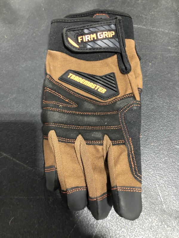 Photo 3 of Trade Master Extra Large Tan Duck Canvas Glove
