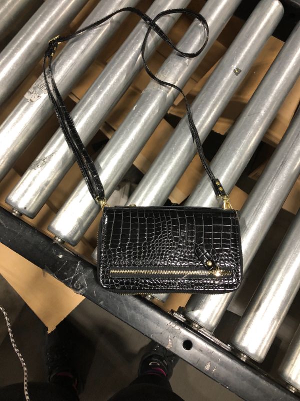 Photo 1 of Black Wallet purse.