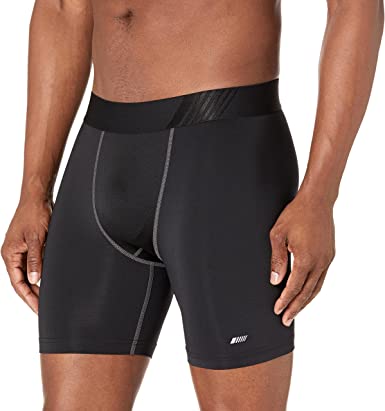 Photo 1 of Amazon Essentials Men's Base Layer Control Tech 6" Short
