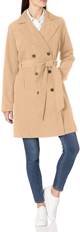 Photo 1 of Amazon Essentials Women's Relaxed-Fit Water-Resistant Trench Coat

