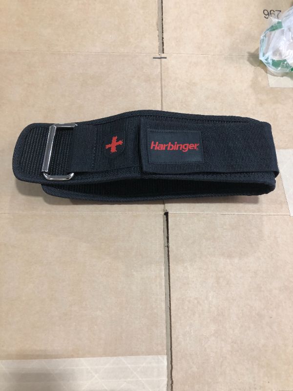 Photo 2 of Harbinger 4-Inch Nylon Weightlifting Belt
