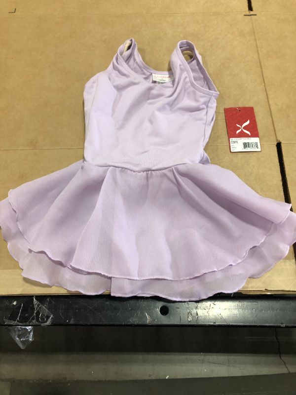 Photo 2 of Capezio Double Layer Skirt Tank Dress - Girls Size Small 

