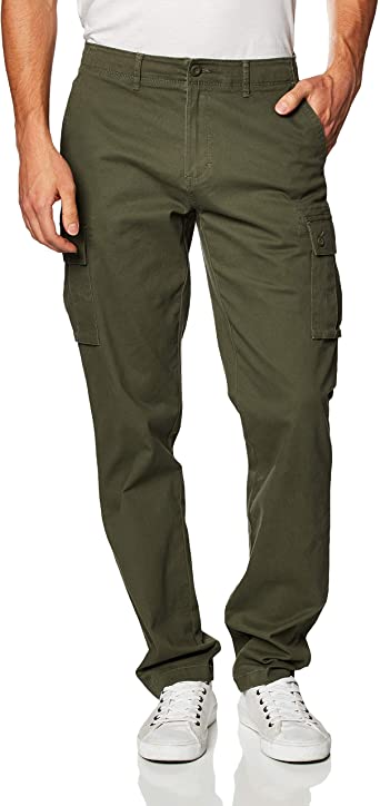 Photo 1 of Amazon Essentials Men's Straight-fit Cargo Pant Size 32W x 30L
