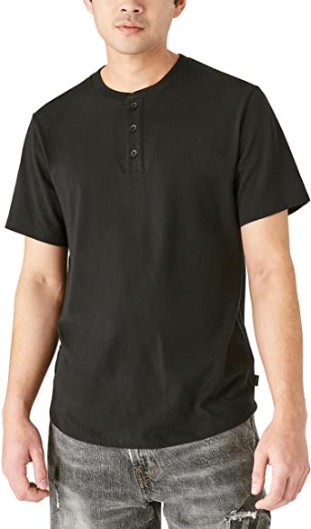 Photo 1 of Lucky Brand Men's Short Sleeve Pima Henley
