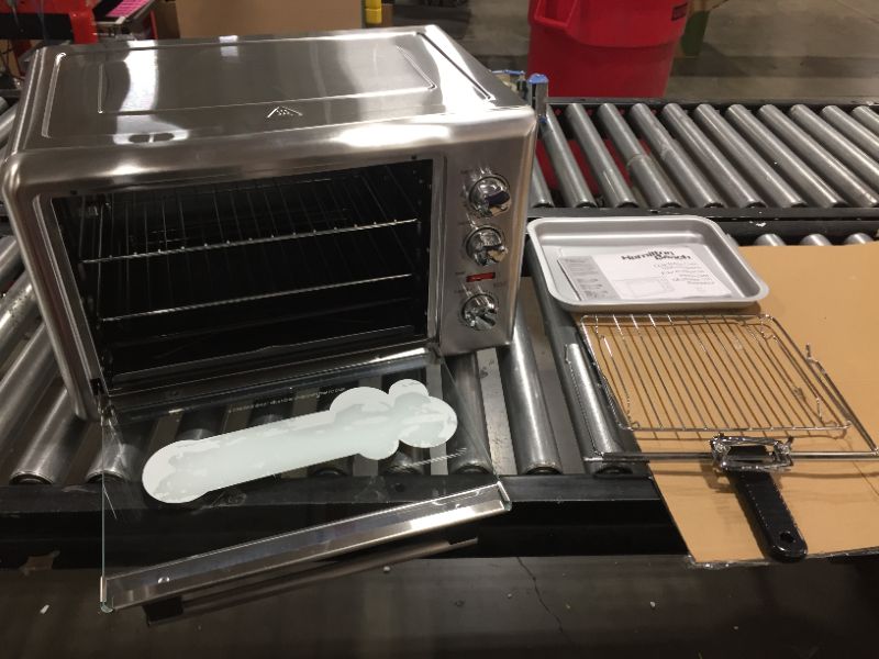 Photo 1 of Hamilton Beach Countertop Oven, Large, Silver (31103)
