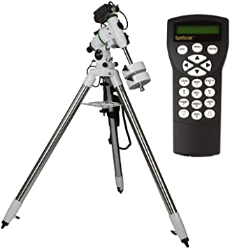 Photo 1 of Sky-Watcher EQM-35 – Fully Computerized GoTo German Equatorial Telescope Mount – Belt-driven, Astrophotography ready, Computerized Hand Controller with 42,900+ Celestial Object Database
