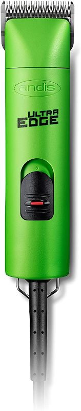 Photo 1 of Andis UltraEdge Super 2-Speed Detachable Blade Clipper, Professional Animal/Dog Grooming, Spring Green, AGC2 (23290)
