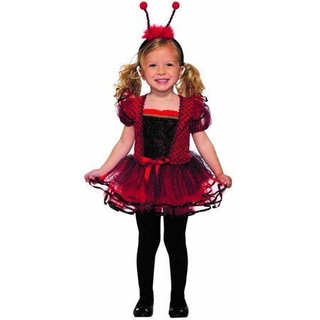 Photo 1 of 656916 Little Lady Bug Child Costume, Small
