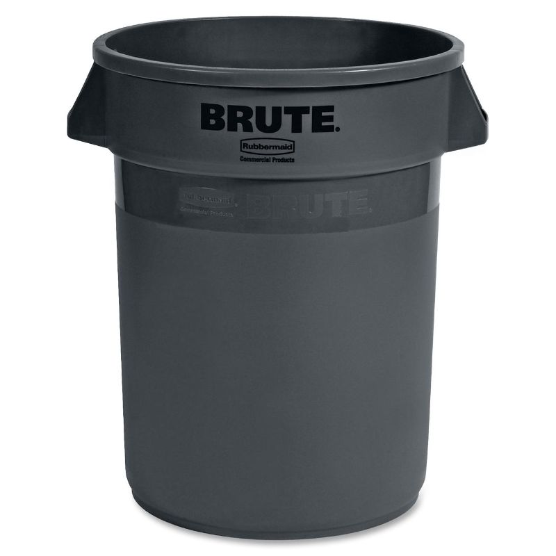 Photo 1 of Brute Container, Hvy-Dty, 32 Gallon, Gray
