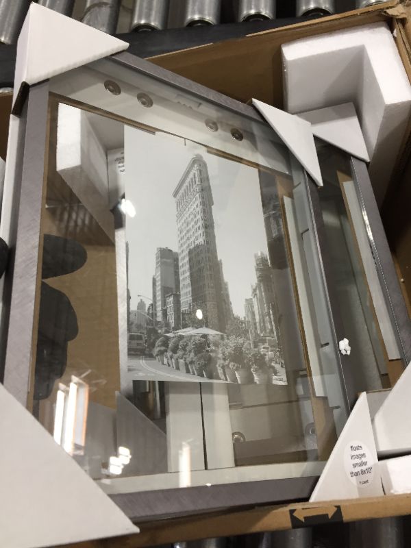 Photo 5 of 4 pack - 8" x 10" Float Thin Gallery Frame Silver - Project 62™
