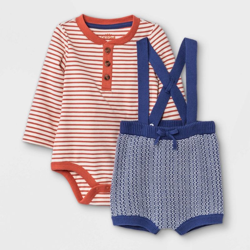 Photo 1 of 3 PACK - Baby Sweater Top & Bottom Set - Cat & Jack™ 24M
