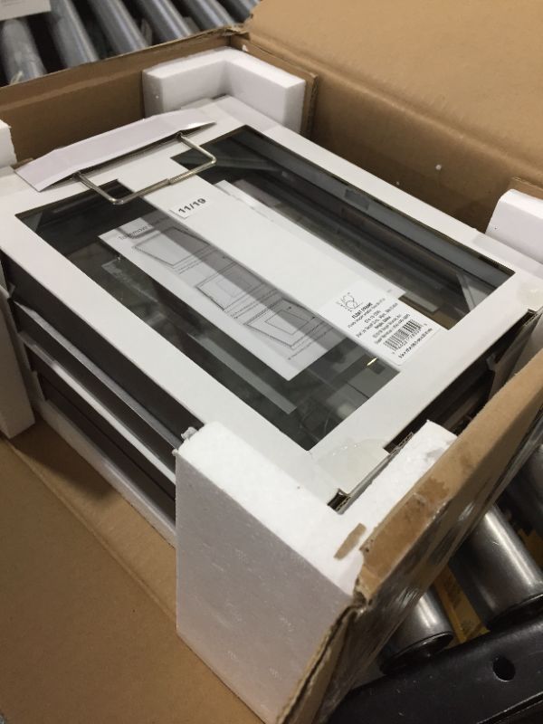 Photo 1 of 4 PACK  - 8" X 10" Float Thin Gallery Frame Silver - Project 62™
