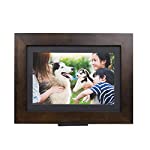 Photo 1 of PhotoShare Friends and Family Smart Frame Digital Photo Frame, 1-5 Day Shipping, Send Pics from Phone to Frame, WiFi, 8 GB, Holds Over 5,000 Photos, HD, 1080P, iOS, Android (10.1", Espresso)
