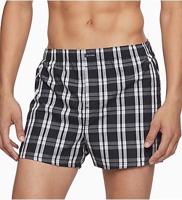 Photo 1 of Calvin Klein Classic Cotton Woven Boxer - 3 Pack, SIZE XL