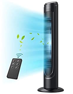 Photo 1 of Dreo Cruiser Pro Tower Fan 90° Oscillating Fans with Remote, Quiet Cooling,12 Modes, 12H Timer, Space-Saving, LED Display with Touch Control, 40” Portable Floor Bladeless Fan for Bedroom Home Office