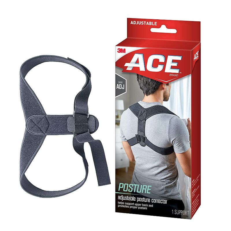 Photo 1 of ACE Posture Corrector, Fits Men and Women, Helps Promote Better Posture, Back Support, Doctor Developed, Adjustable
