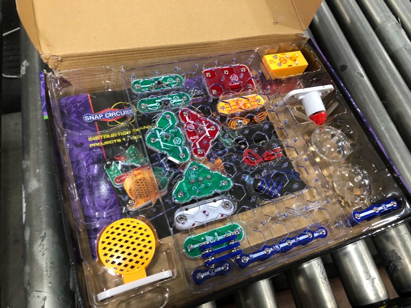 Photo 2 of Snap Circuits “Arcade”, Electronics Exploration Kit, Stem Activities For Ages 8+, Full Color Project Manual (SCA-200)
