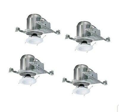 Photo 1 of Halo Recessed Ceiling Light Retrofit Kit 6 in. Dimmable (4-Pack)